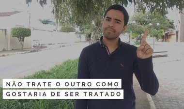 Não trate o outro como gostaria de ser tratado