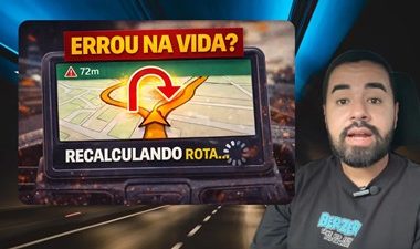 Errou na vida? Faça como um GPS