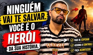 Ninguém vai te salvar. Essa é a verdade que você precisa ouvir