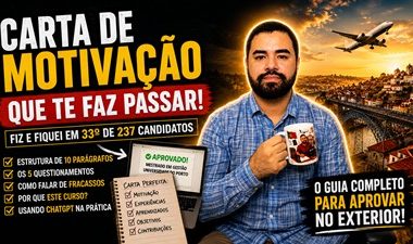 Como Escrever uma CARTA DE MOTIVAÇÃO para faculdade (com dicas do ChatGPT)